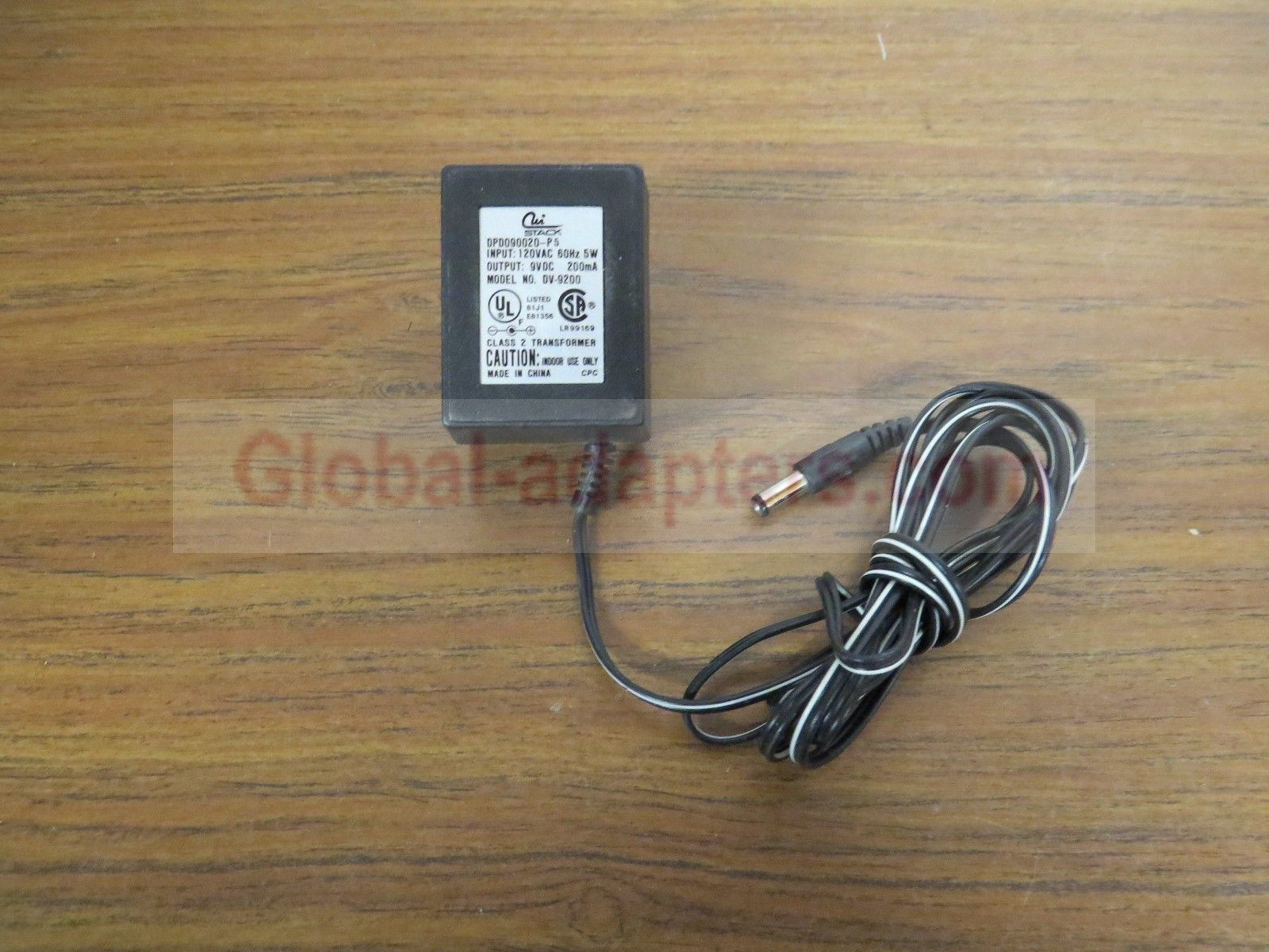 New 9VDC 200mA CUI Stack DV-9200 POWER SUPPLY AC ADAPTER New 9VDC 200mA CUI Stack DV-9200 POWER SUPPLY AC ADAPTER